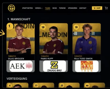 SPIELERPATRONAT 1. MANNSCHAFT